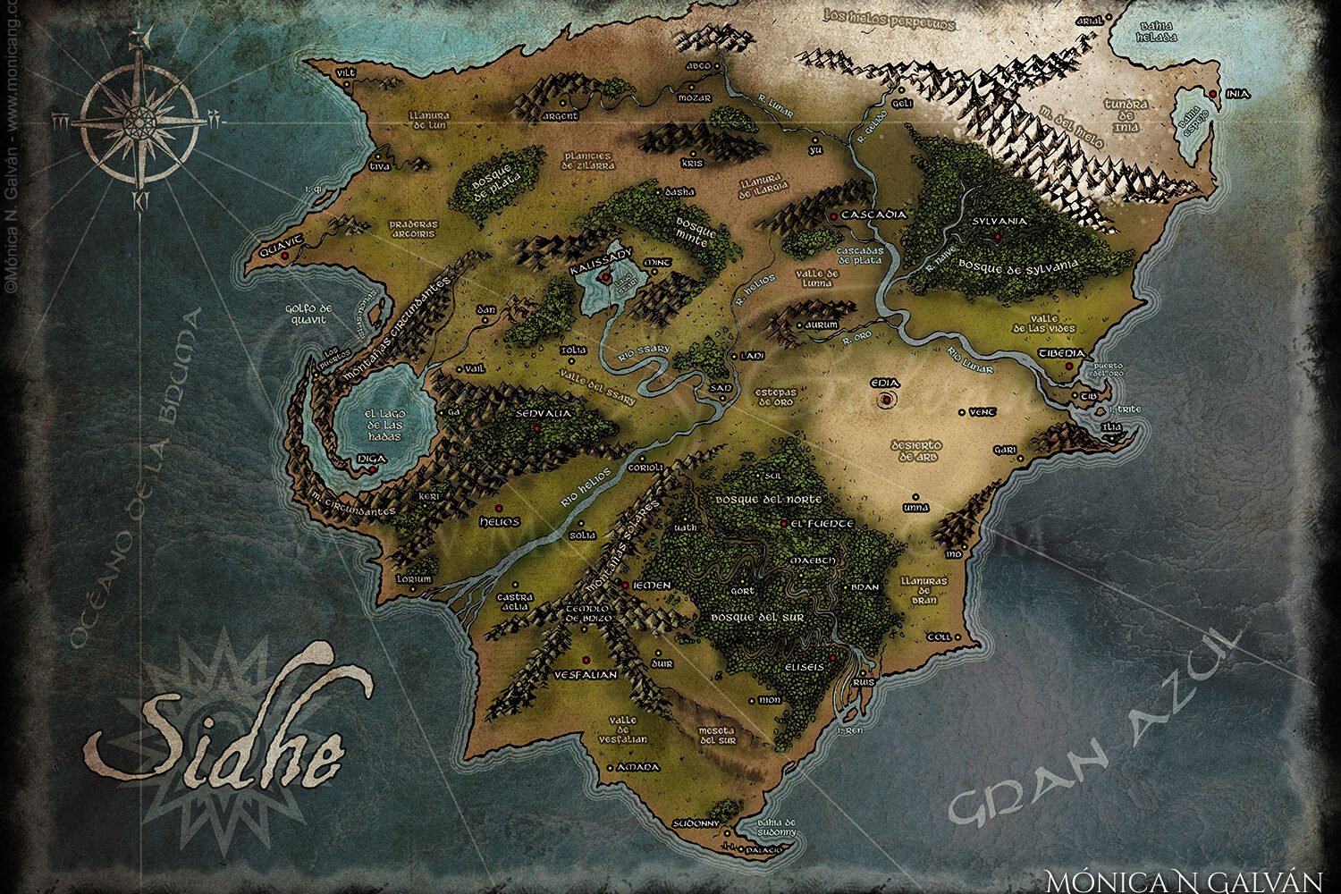 Mapa de Sidhe – Color 2015/2016