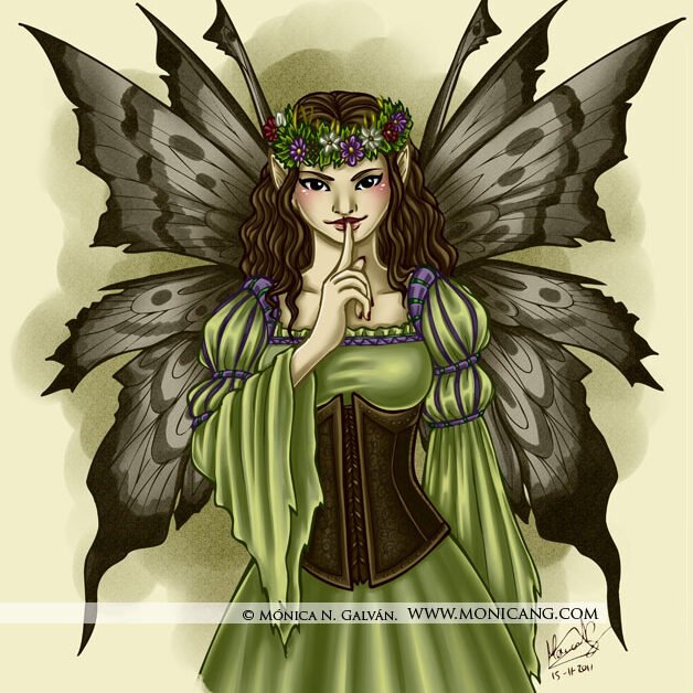 Mini Fairies and Winged Friends: Pocket Coloring Book 2