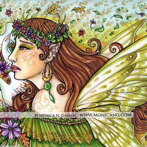 Mini Fairies and Winged Friends: Pocket Coloring Book 5