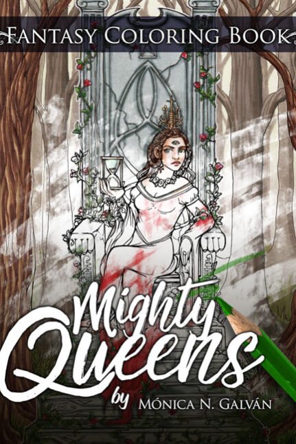 Mighty Queens: Fantasy Coloring Book Mighty Queens: Fantasy Coloring Book