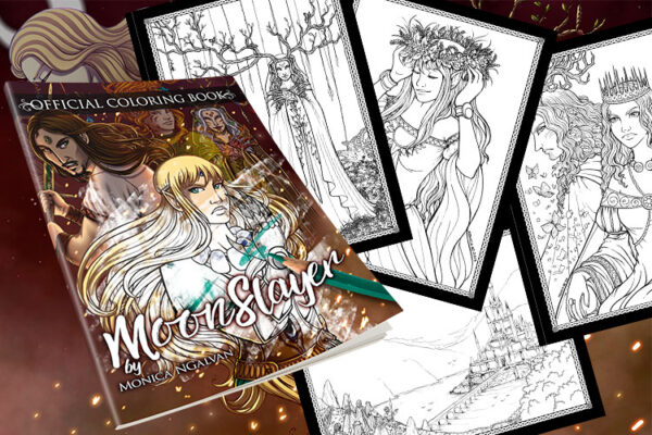 MoonSlayer: Official Coloring Book