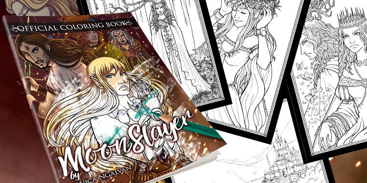MoonSlayer: Official Coloring Book MoonSlayer: Official Coloring Book