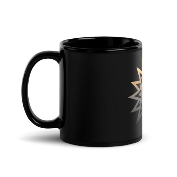 MS - Black Glossy Mug - Imagen 2