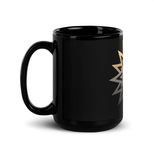 MS - Black Glossy Mug - Imagen 5