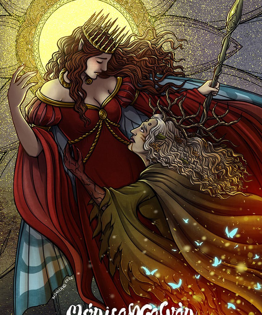 A moth burned by her flames - MoonSlayer