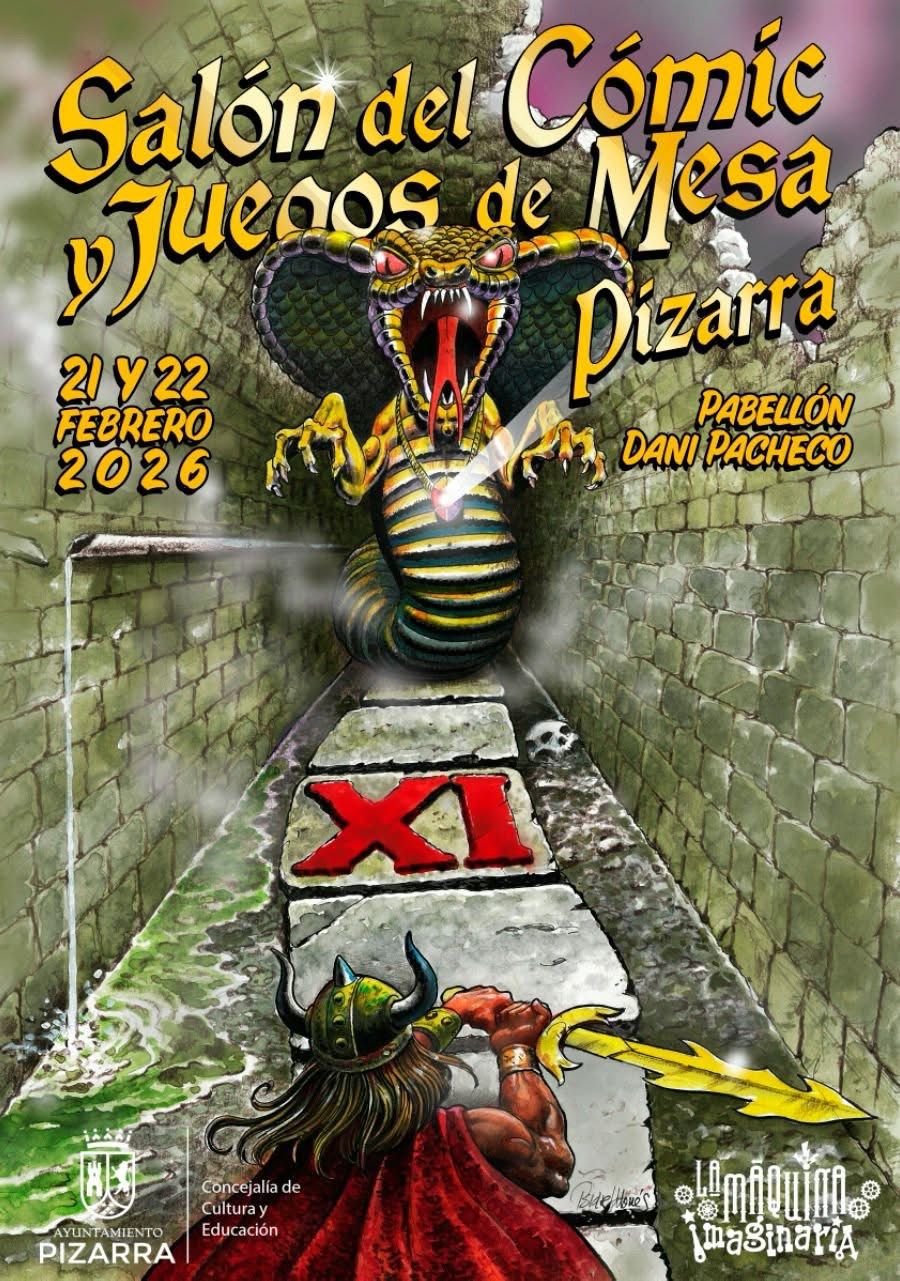 ¡Nos vemos en el Salón del Cómic de Pizarra! 1