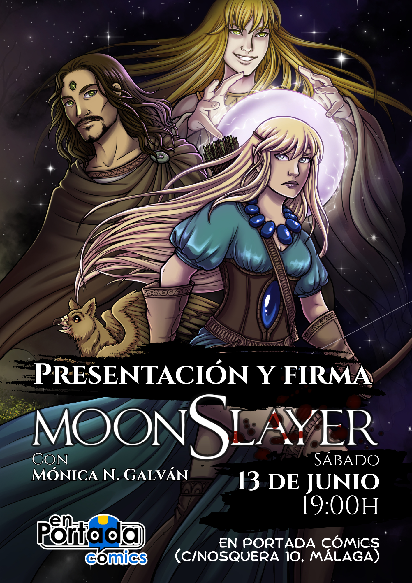 Presentación de MoonSlayer · En Portada Cómics 1