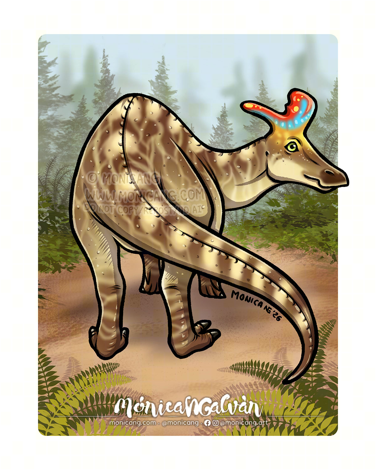 Ornithopoda 1 Lambeosaurus lambei
