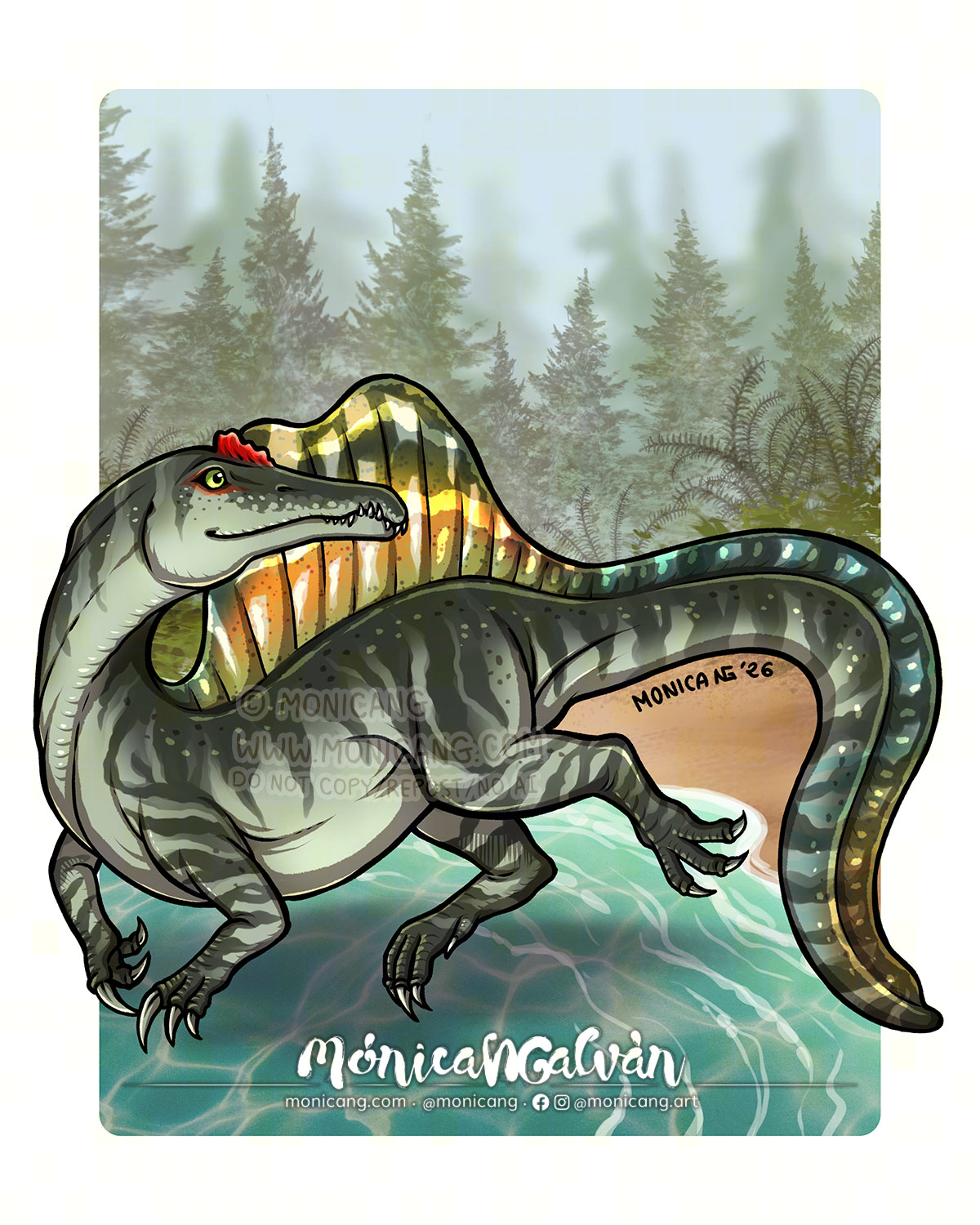 Theropoda 4 Spinosaurus aegyptiacus