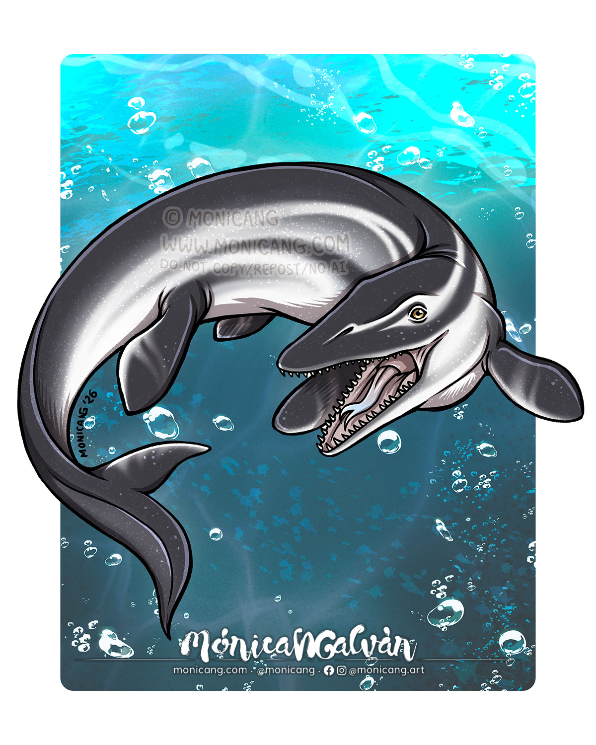 Sea Monsters 3 Mosasaurus